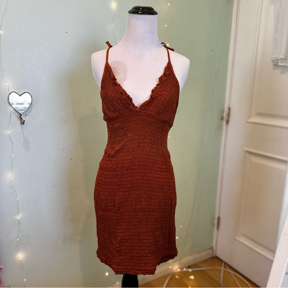 Anthropologie Terra Cotta Dress